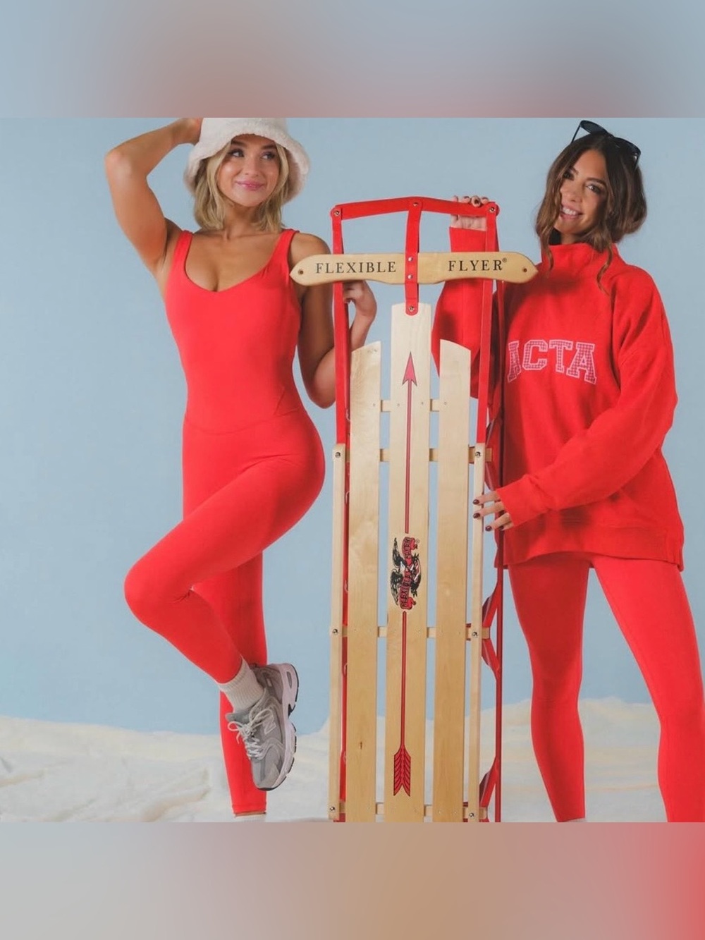 ACTA Hot Red Romper
